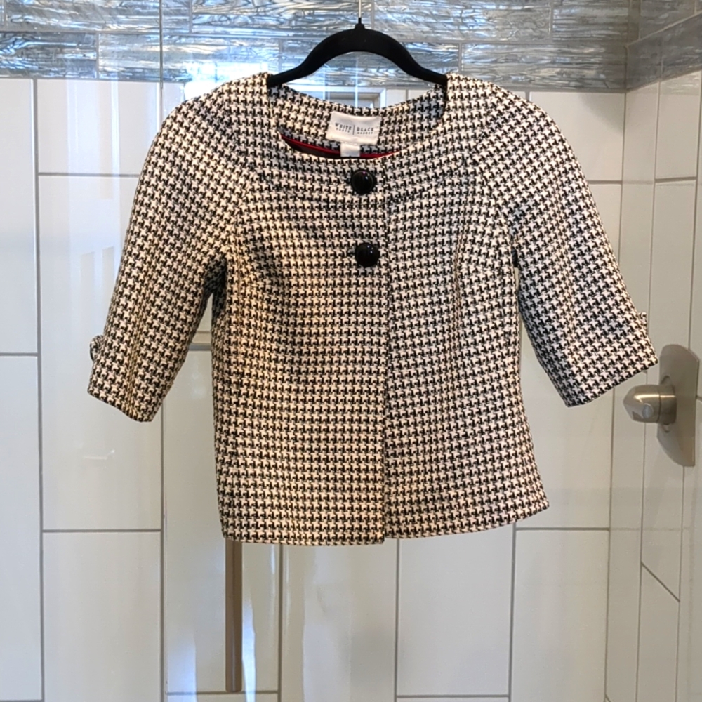 EUC Houndstooth Blazer